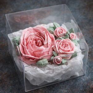 міні композиція із зефіру