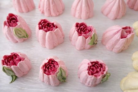 деталі текстури натурального зефіру